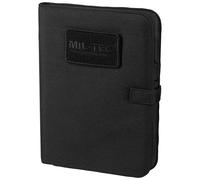 Mil-Tec Tactical Notebook Medium Police Writing Pad Security Range Notepad Black