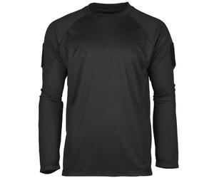 Mil-Tec Tactical Quick Dry Long Sleeve Shirt Moisture Wicking Round Neck Casual