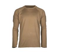 Mil-Tec Tactical Quick Dry Longsleeve T-shirt Dark Coyote Airsoft Hunting