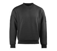 Mil-Tec Tactical Sweatshirt Crew Neck • Crew Neck Sweater with Upper Arm Pockets & Headphone Output • Tactical Pullover for Leisure, Outdoor Training • Men's Sweatshirt in Many Colours and Sizes