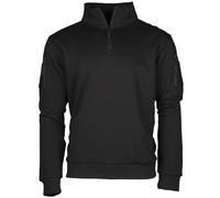 Mil-Tec Tactical Sweatshirt Fleece Inner Sleeve Pockets Outdoor Jumper Sporty