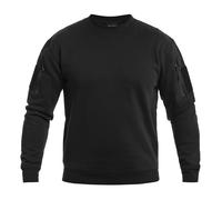 Mil-Tec Tactical Sweatshirt Round Neck - Black