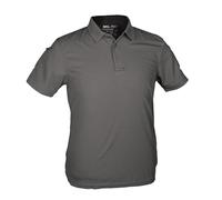 Mil-Tec Polo Shirt Tactical Quickdry Men's Short Sleeve Urban Grey