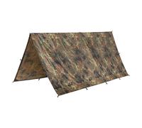 Mil-Tec Tarp Tarpaulin PE Ripstop 3 x 3 m - Flecktarn