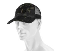 Mil-Tec Trucker Baseball Cap - MultiCam Black