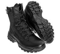 Mil-Tec Two-Zip Tactical Boots - Black