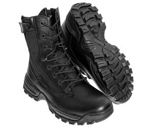 Mil-Tec Two-Zip Tactical Boots - Black