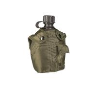 Mil-Tec 1L US Army Water Bottle Canteen OD Green Cover