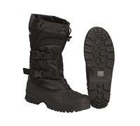Mil-Tec Unisex Arctic Mid Calf Boot, Black, 10.5 UK