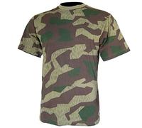 Mil-Tec Unisex Splinter T Shirt, Camo, S UK