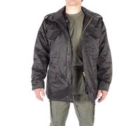 CLASSIC M65 MILITARY COMBAT FIELD JACKET ARMY CADET MENS WINTER COAT BLACK S-5XL