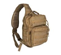 Mil-Tec United States Assault Backpack, One Strap, Small, Coyote