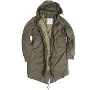 Mil-Tec US Army Olive Drab M51 Fishtail Winter Shell Hooded Parka with Liner