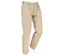 Mil-Tec US Army Style Field Pants Khaki BDU Men Military Gear Combat Trousers
