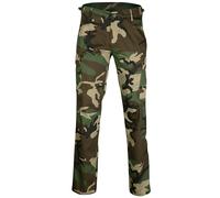 Mil-Tec US BDU Ranger Trousers Tactical Army Combat Cargo Military Woodland Camo