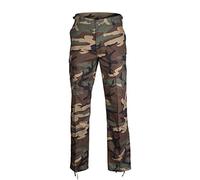 Mil-Tec US BDU Woodland Camouflage Combat Trousers, Size- X-Large (39/40 inch)