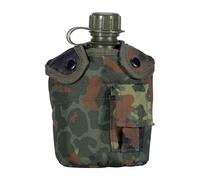 Mil-Tec Us Canteen with Cup and Sleeve, Camouflage
