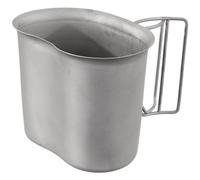 Mil-Tec Us Gi Canteen Cup With Wire Handle Shiny