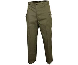 Mil-Tec Us No.7 Hbt Pants Dark Olive L