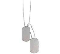 Mil-Tec Us Original Dog Tag Set Polished