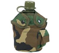 Mil-Tec Us Style Canteen And Cup Woodland