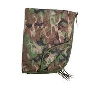 Mil-Tec US Style Poncho Liner Quilted Blanket Woodland Camo Bivy Camp Biking