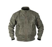 Mil Tec Jacket US Tactical Flight Olive 903 Nylon Bomber Windblocker Men's