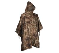 Mil-Tec US Waterproof Poncho Heavy Durable Ripstop Hooded Nylon