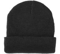 Mil-Tec US Wool Watch Cap Mens Warm Beanie Hat Docker Work Black