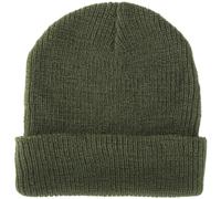 Mil-Tec US Wool Watch Cap Mens Warm Beanie Hat Docker Work Olive