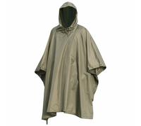 Mil-Tec 100% Waterproof Poncho Ripstop Hooded Camping Hiking Festival Rain Cape
