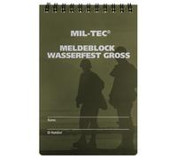 Mil-Tec Waterproof Notebook Olive - 100 x 150 mm