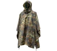 Mil-Tec Waterproof Poncho Ripstop Flecktarn