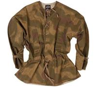 Mil-Tec WH Camouflage Smock, Tan /Water (Repro), Men, sumpftarn, 2