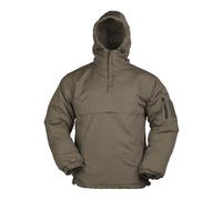 Mil-Tec Winter Anorak Jacket Tactical Outdoor Fleece Lining Windproof Olive