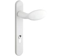 Mila Door Handle 211mm Screw Fix 92pz and 62pz Spindle - White