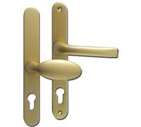 MILA Prolinea 92/62 Offset Lever/Pad UPVC Furniture - 240mm Backplate