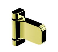 Mila Prosecure Composite Door Hinge Flush Face Fitting Timber Gold