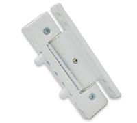 Mila White Ideal Adjustable Upvc Door Butt Security Hinge 0 Deg