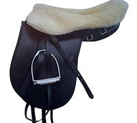 MILABERT Medical Sheepskin Saddle Cover | Horse Saddle Cover | Sheepskin Saddle Cover | Cover for Saddle | Shorn Wool Saddle Cover | Horse Rider Gift