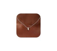 MILACOLATO 18K Gold Initial Necklace Hypoallergenic Silver Initial Necklaces for Women Personalised Name Necklaces Letter A-Z Pendant Necklace Mothers Day Birthday Gift for Girls-SI
