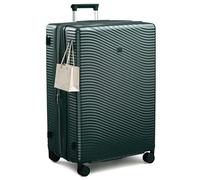 MILADA Expandable Luggage Hardshell Suitcase with 8 Spinner Wheels, TSA Lock, Water-Resistant PC Shell, Lightweight & Durable for Travel, Blackish Green, Checked Large 28-Inch