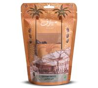 Milaf Safawi Dates Premium Saudi Dates with Natural Sweetness Soft & Chewy Texture Fresh Dates High in Fibre & Potassium Date Fruit Nutrients Rich for Snacking & Gifting 250g Pouch (250g, Safawi)