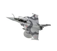 Milageto 1:72 French Fighter Model Airplane Model Simulation Attack Aircraft Toy with Base for Bedroom Office Bar Desktop Decoration
