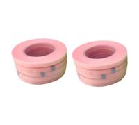 Milageto 10 Pieces Eyelash Extension Tape Eyelash Makeup Tape Eyelid Lifting Eyebrow Trimming Breathable Paste Tape for Dating, Pink