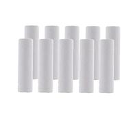 Milageto 10pcs Blank White Cylinder Shape Foam Material for Kids crafts, 90x25mm