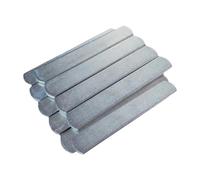 Milageto 10x Training Weight Long Steels Plate Weighted Loading Leg Multifunctional for Vests Leg Arm Straps Professional Accessories, Each 200g