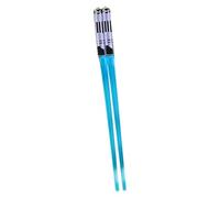 Milageto 2 Pieces Lightsaber Chopsticks, Light up Glow Sticks Cool Chopstick, LED Glowing Chopsticks for Sporting Events Wedding, Blue