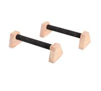 Milageto 2 Pieces Push up Stands Pushup Gym Gear Aerobics Upper Body Strength Training Parallettes Home Fitness Equipment, 30cm