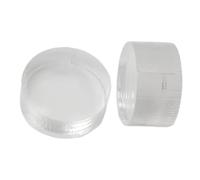 Milageto 2Pcs Clear Jump Break Cue Tip Replacement, Billiard Accessories, Repair 14.6mm Billiard Pool Cue Tip for Sports Adult, Clear